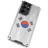 South Korean Flag Distressed Galaxy S21 Ultra 5G Clear Case